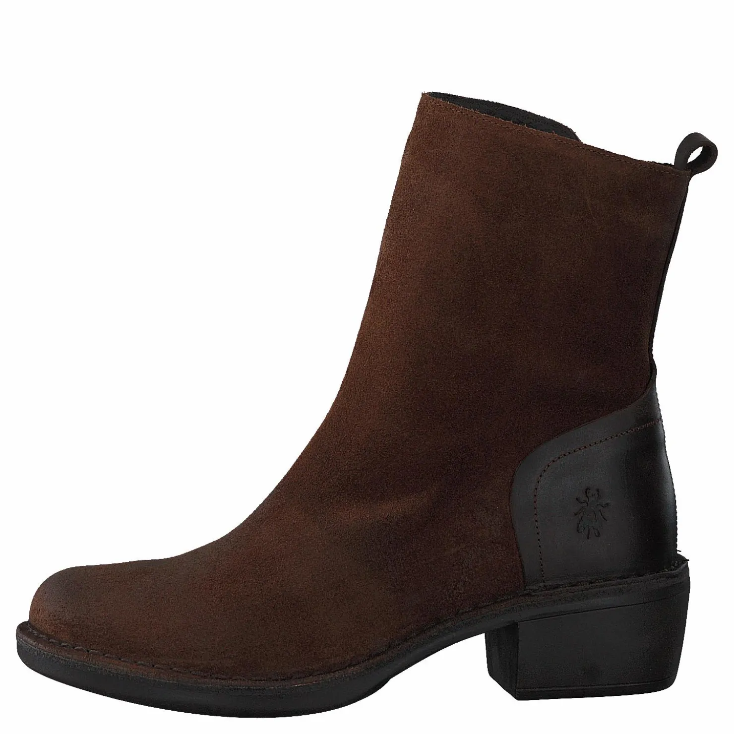 Fly London Moba032fly Oil Suede/rug Camel/dk Brown Brun