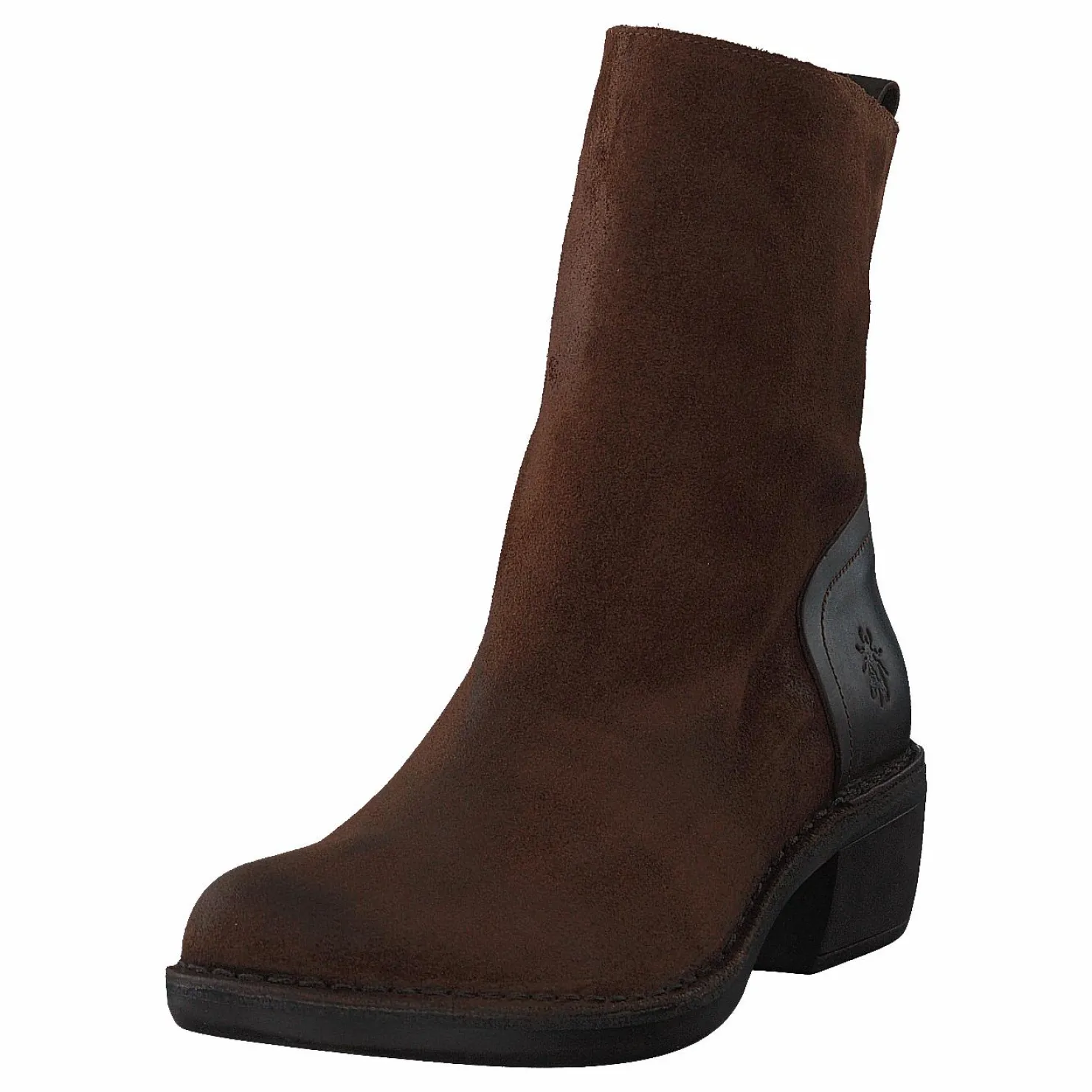 Fly London Moba032fly Oil Suede/rug Camel/dk Brown Brun