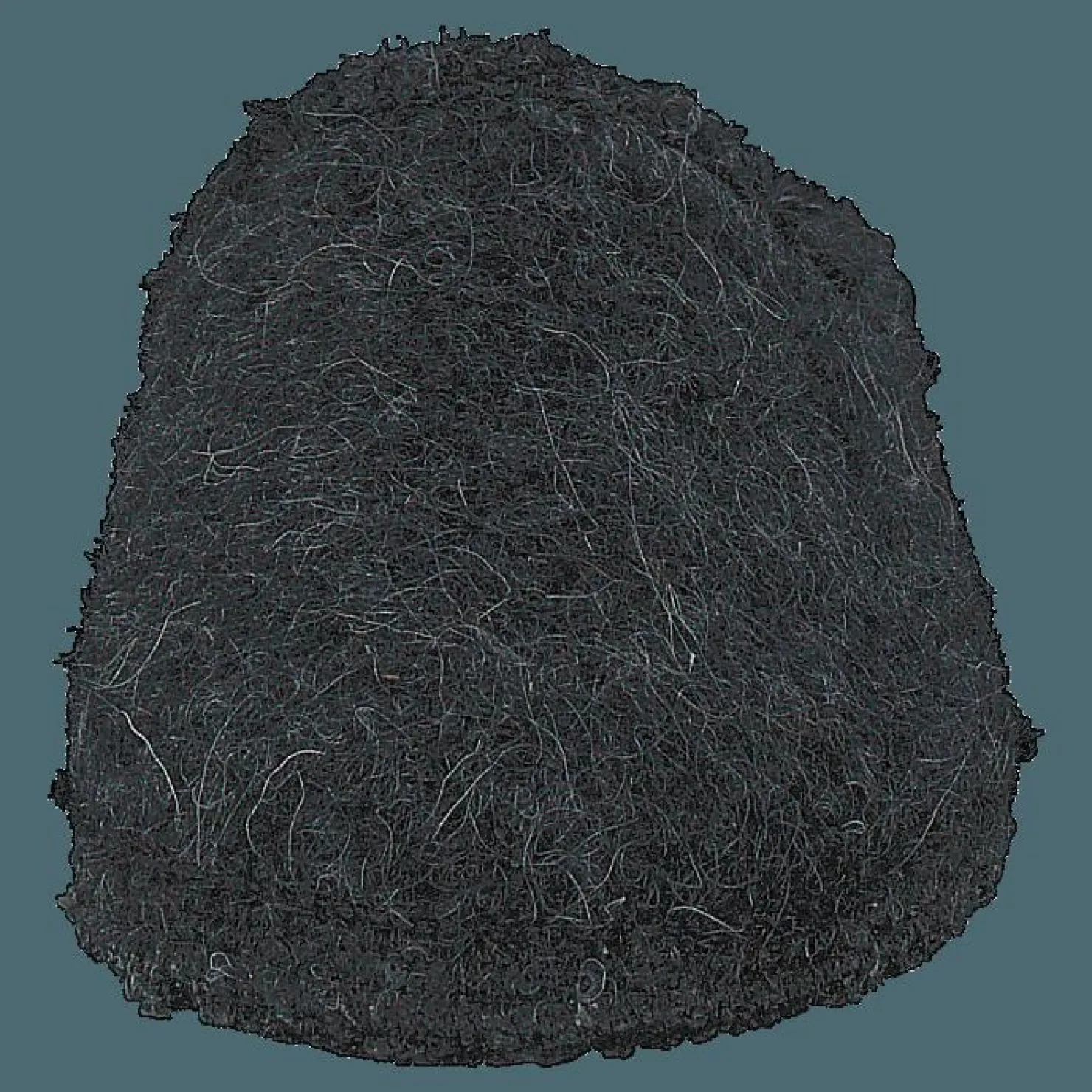 Ulle Mohair Seamless Dark Grey Svart Discount