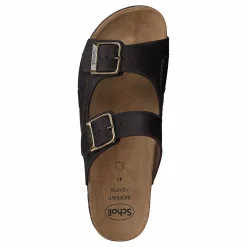 Scholl Moldava Dk Brown Svart Clearance