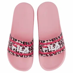 Fila Morro Bay P Slipper Kids -a-boo-leopard Pink Discount