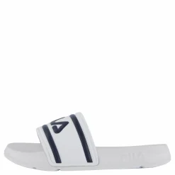 Fila Morro Bay Slipper Teens White Clearance