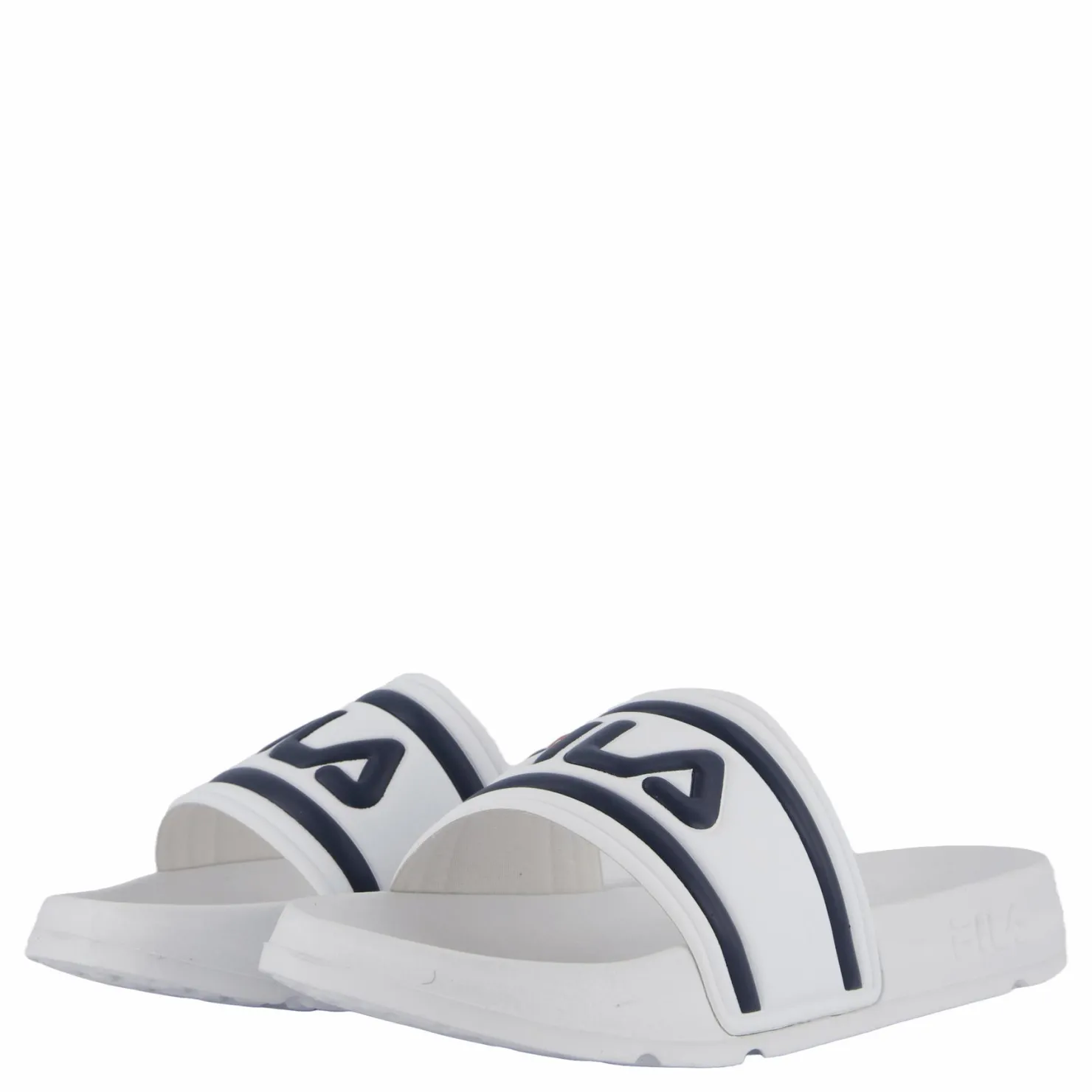 Fila Morro Bay Slipper Teens White Clearance