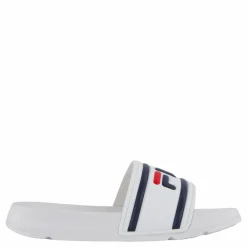 Fila Morro Bay Slipper Teens White Clearance