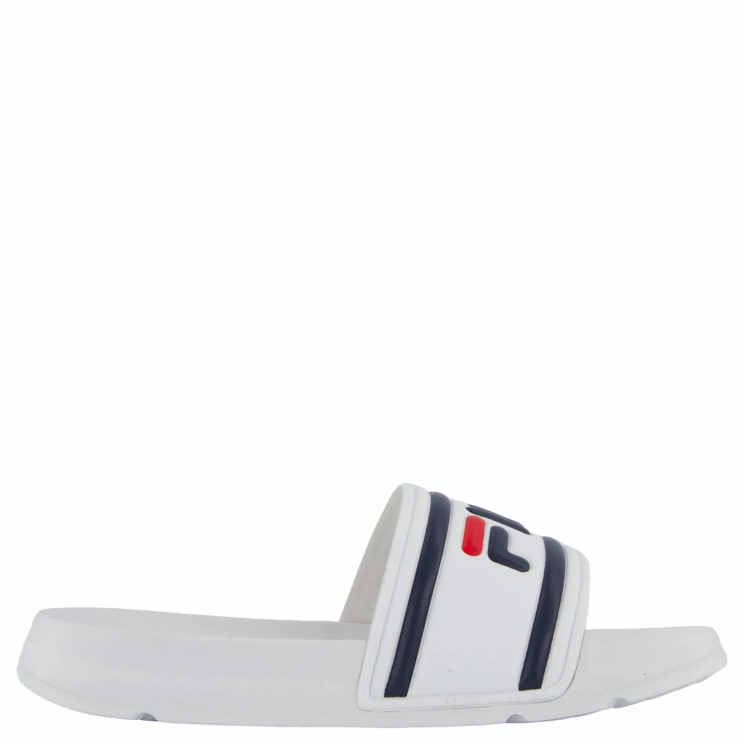 Fila Morro Bay Slipper Teens White Clearance