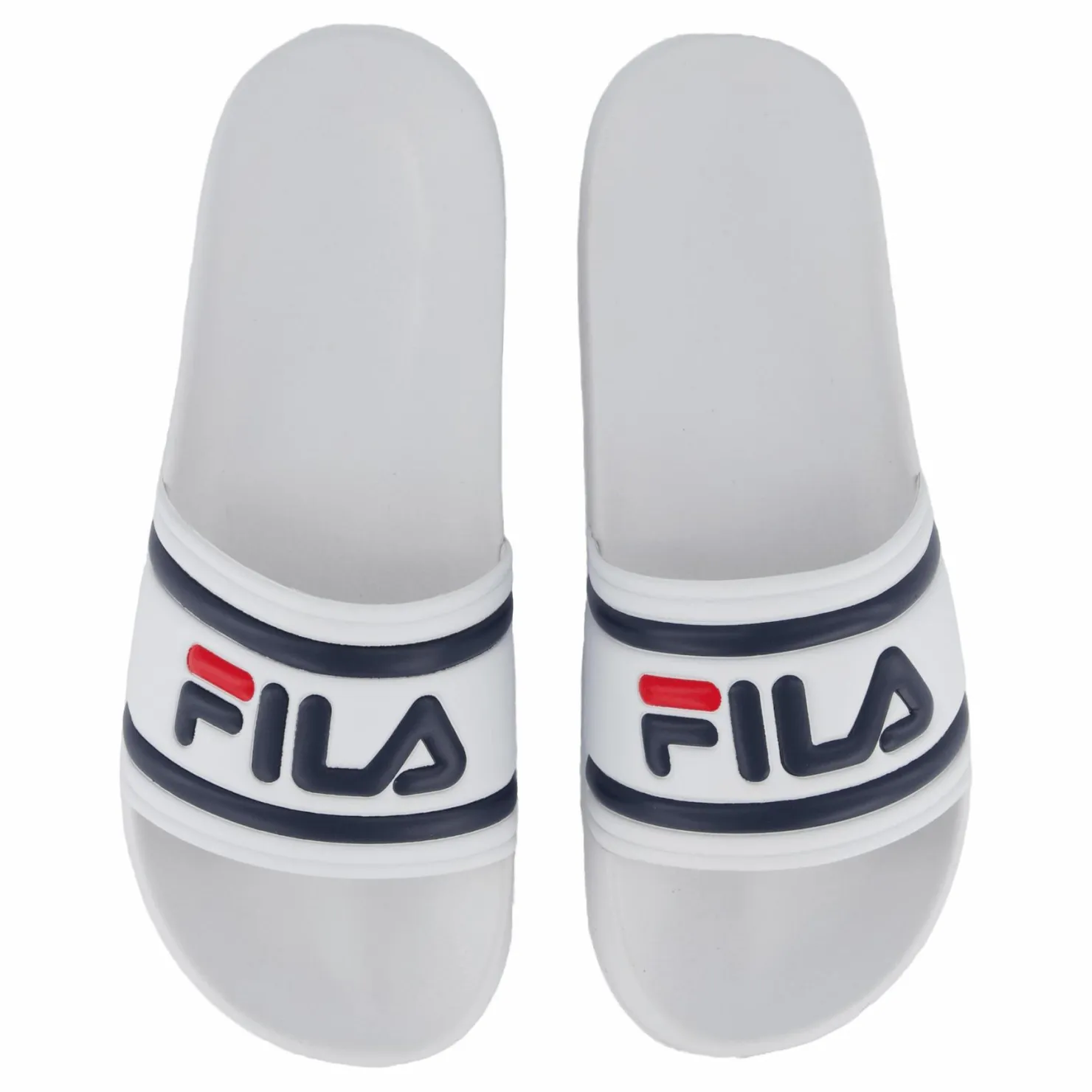 Fila Morro Bay Slipper Teens White Clearance