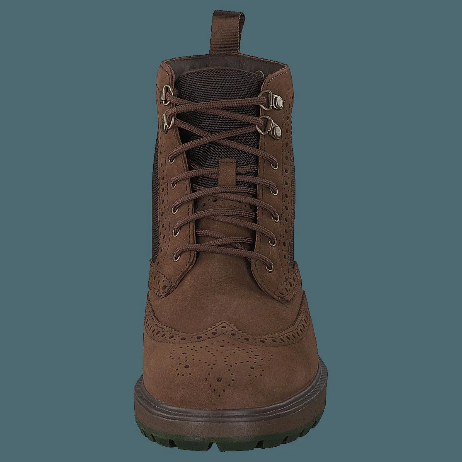 Swims Motion Wing Tip Boot Brown/olive Brun