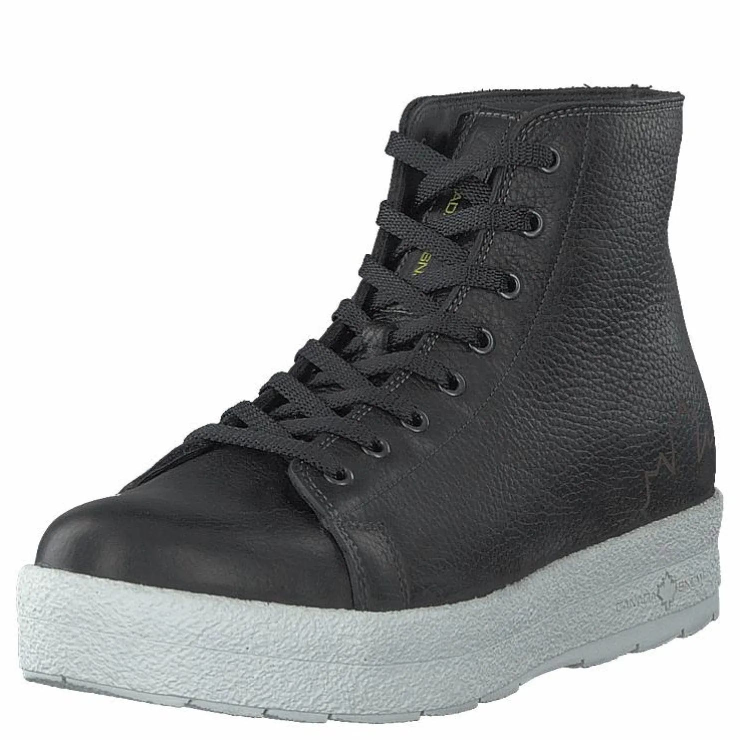 Canada Snow Mount Baker Lace Up Black Svart Best