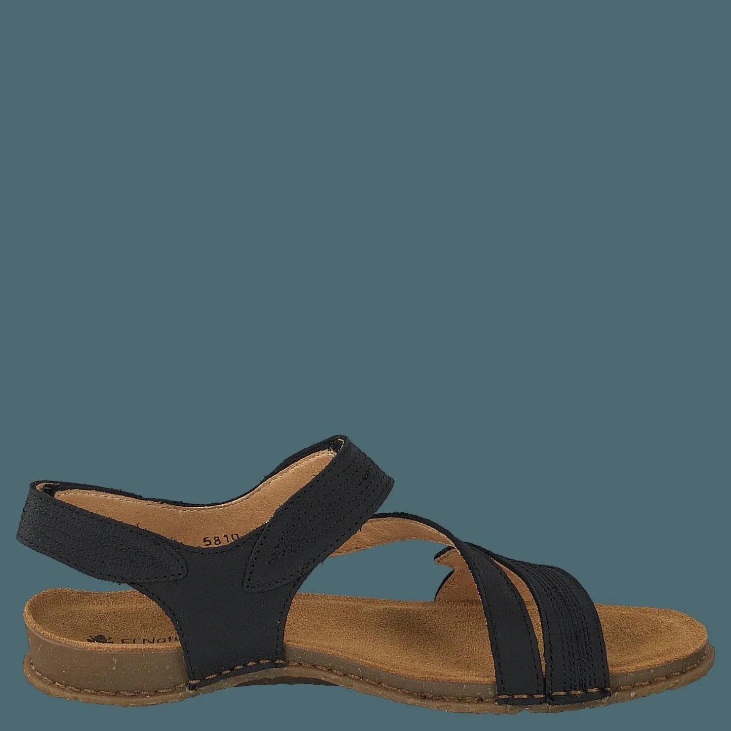 El Naturalista N5810 Pleasant Black/panglao Black Svart Outlet