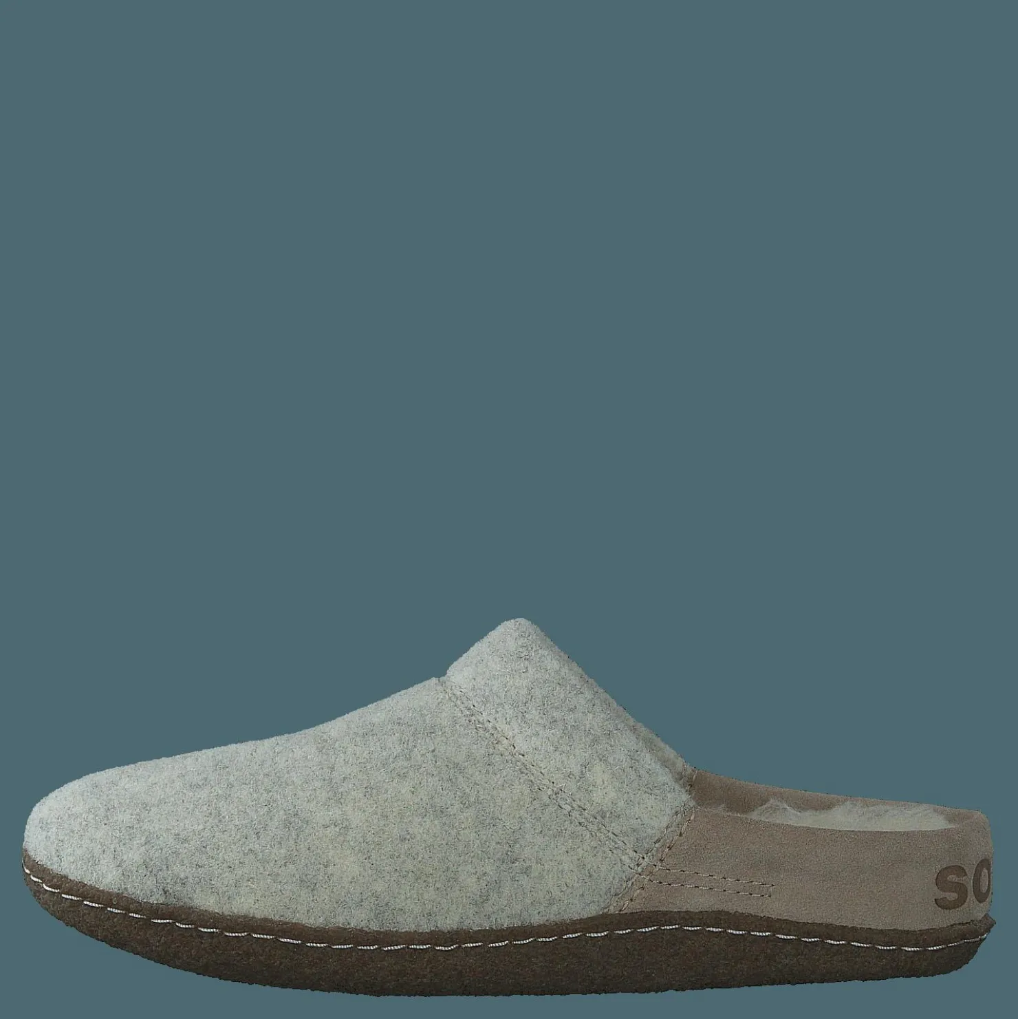 Sorel Nakiska Scuff Ancient Fossil, Gum 2 Grå Outlet