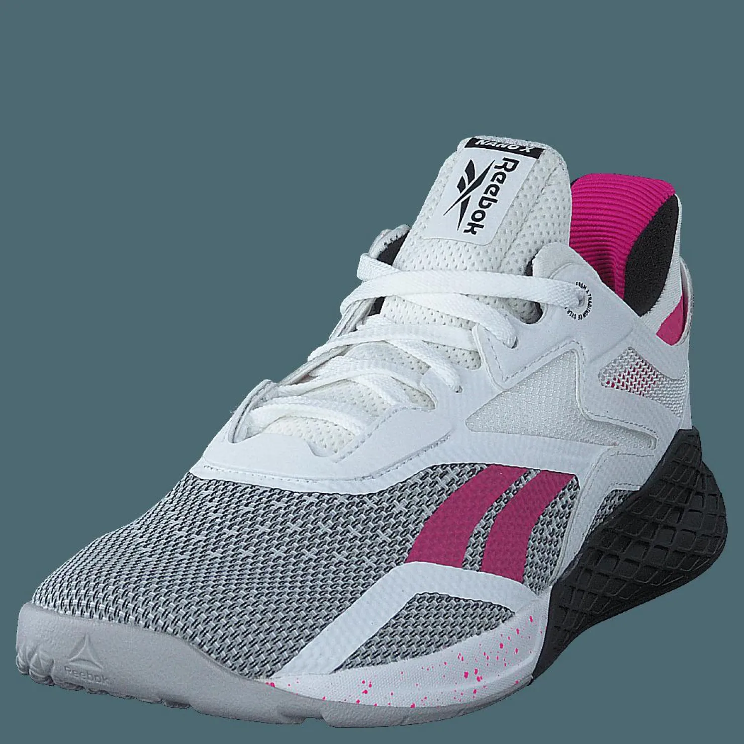 Reebok Nano X White/black/proud Pink Vit Sale