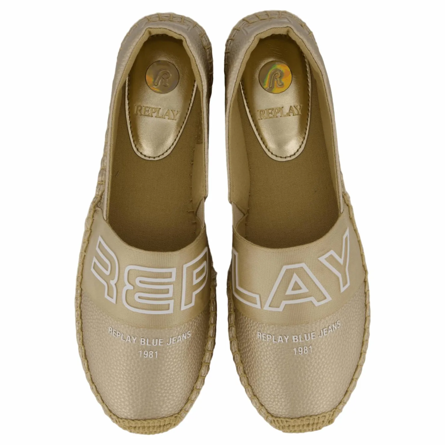 Replay Nash Rep 2 Espadrille Platin Brown