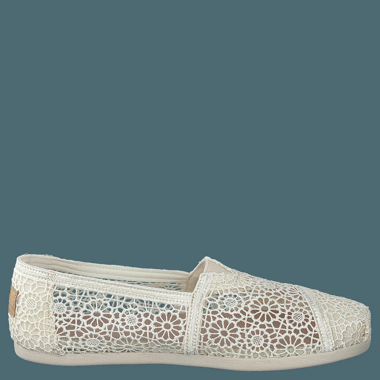 Toms Nat Moroccan Crochet Wm Alpr E 101 Natural Beige Clearance