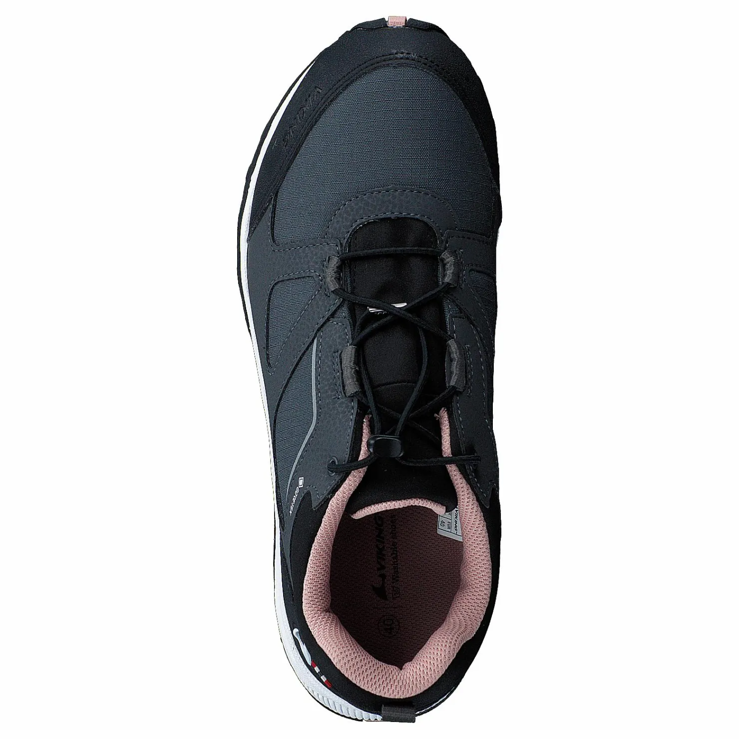 Viking Nator Low GTX Charcoal/Anticrose Blå Online