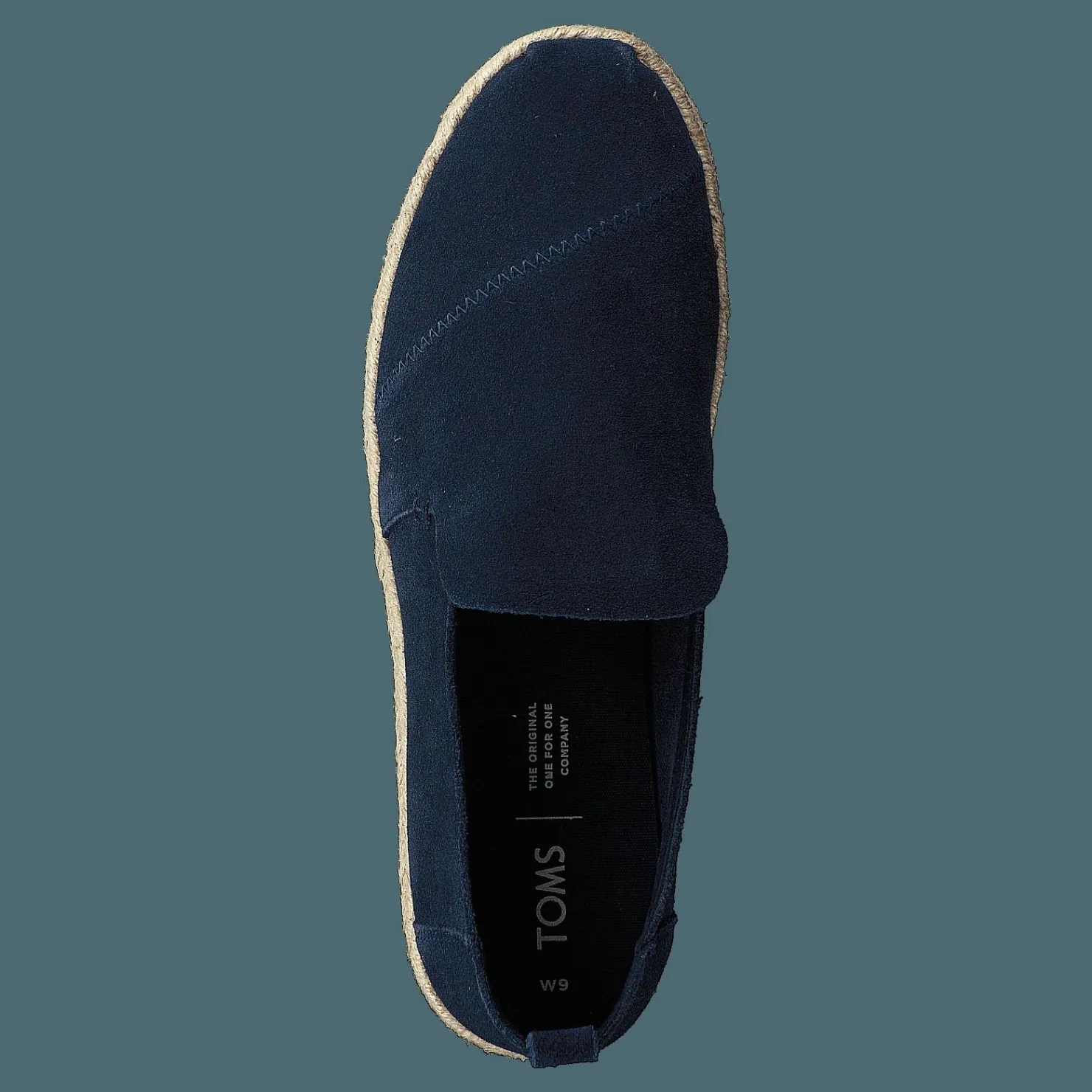 Toms Navy Suede Navy Blå Sale