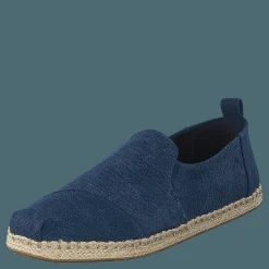 Toms Navy Washed Canvas Mn Dalr Esp Navy Turkos och Blå Best