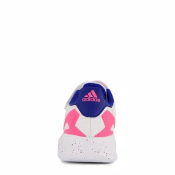adidas Nebzed Elastic Lace Top Strap Shoes Cloud White / Royal Blue / Lucid Pink Vit Sale