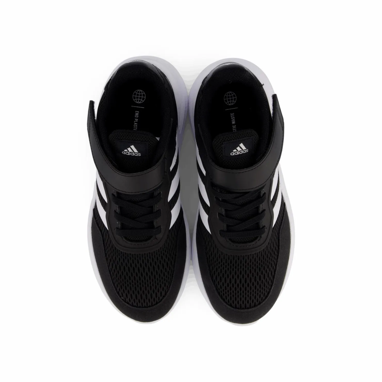 adidas Nebzed Elastic Lace Top Strap Shoes Core Black / Cloud White / Cloud White Svart Outlet