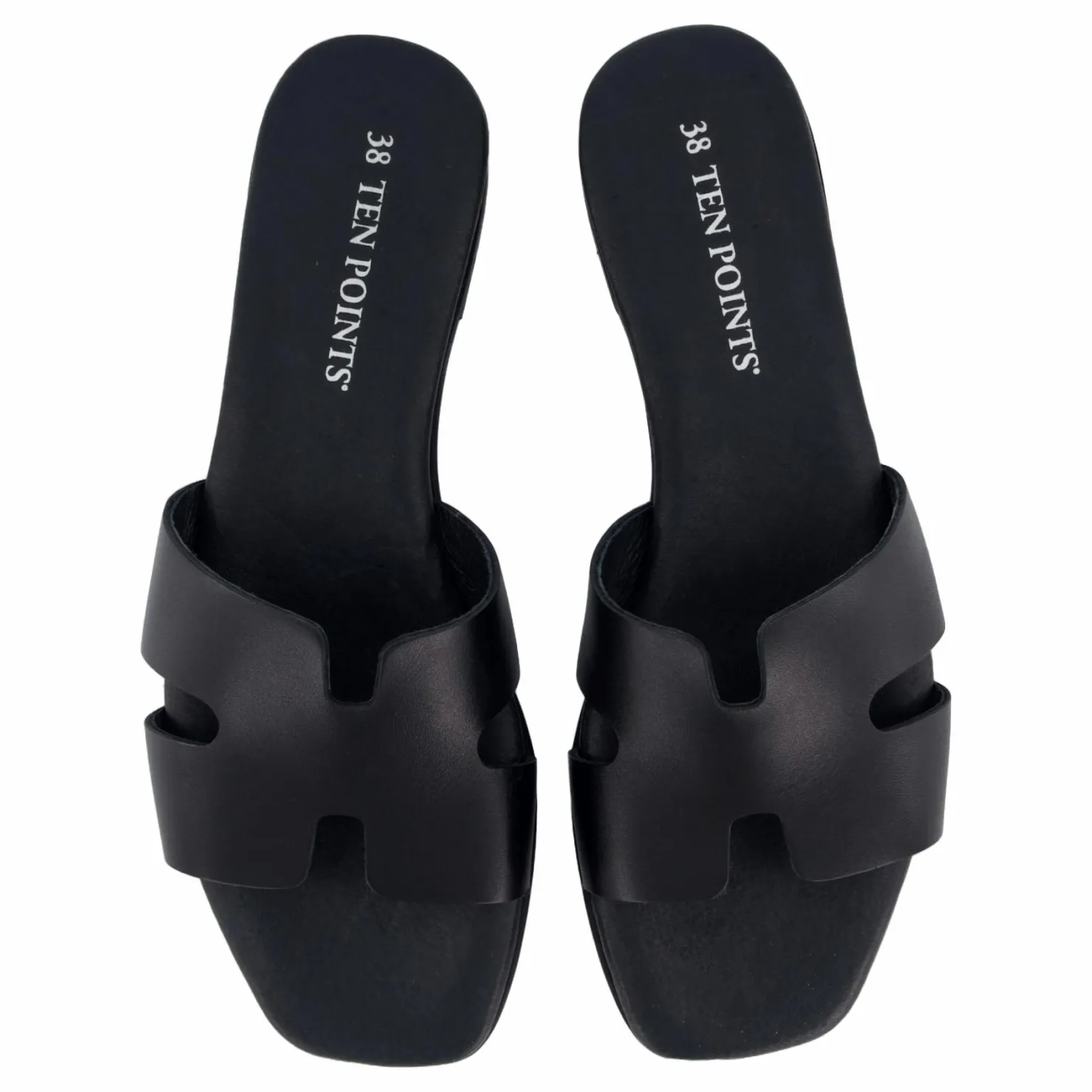 Ten Points New Madeleine Sandal Black
