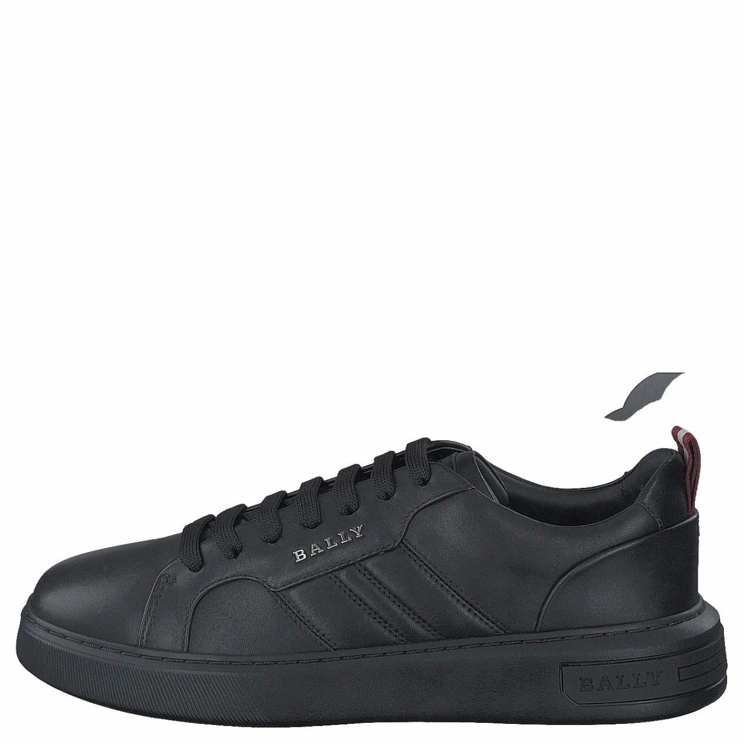Bally New-maxim-w Black Svart Clearance