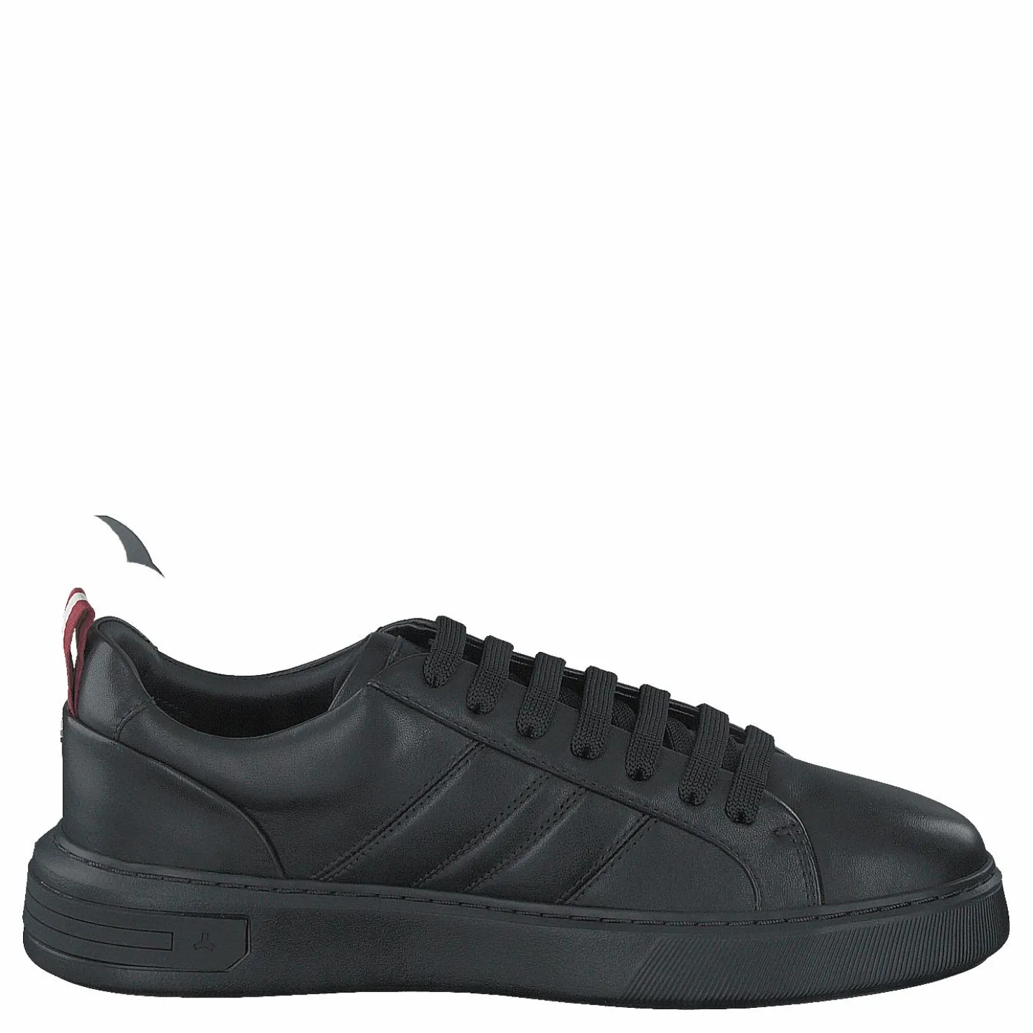 Bally New-maxim-w Black Svart Clearance