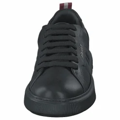 Bally New-maxim-w Black Svart Clearance