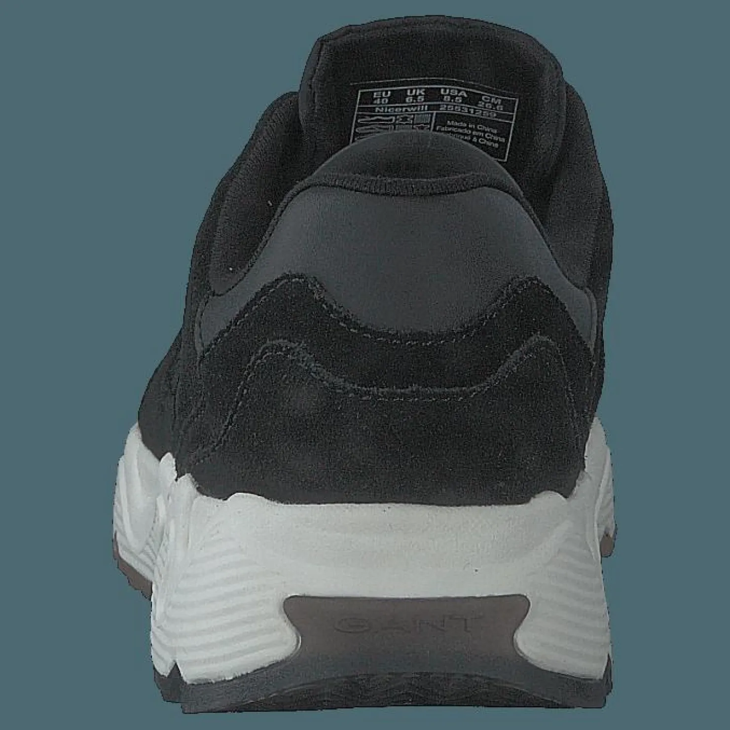 Gant Nicerwill Sneaker Black Svart Clearance