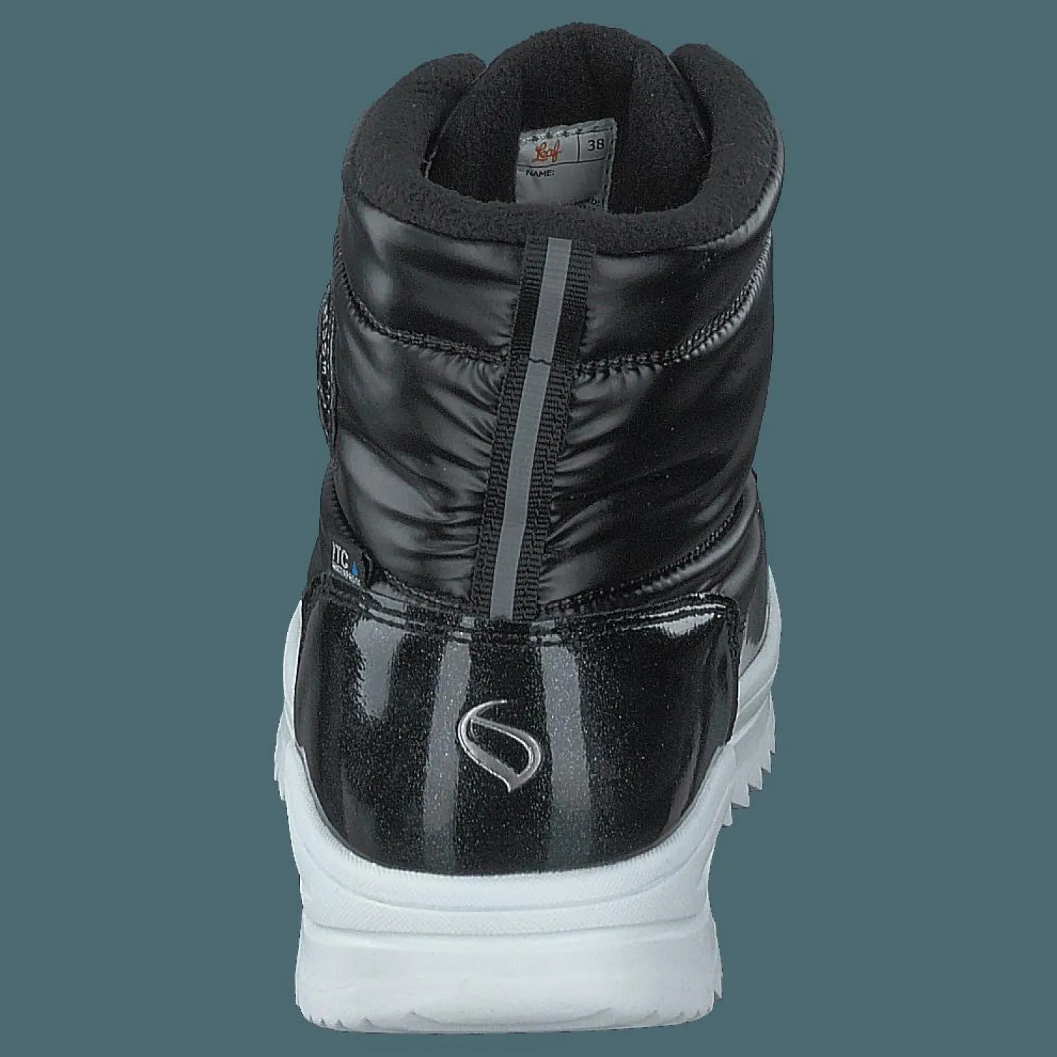 Leaf Nickby Black Svart Discount