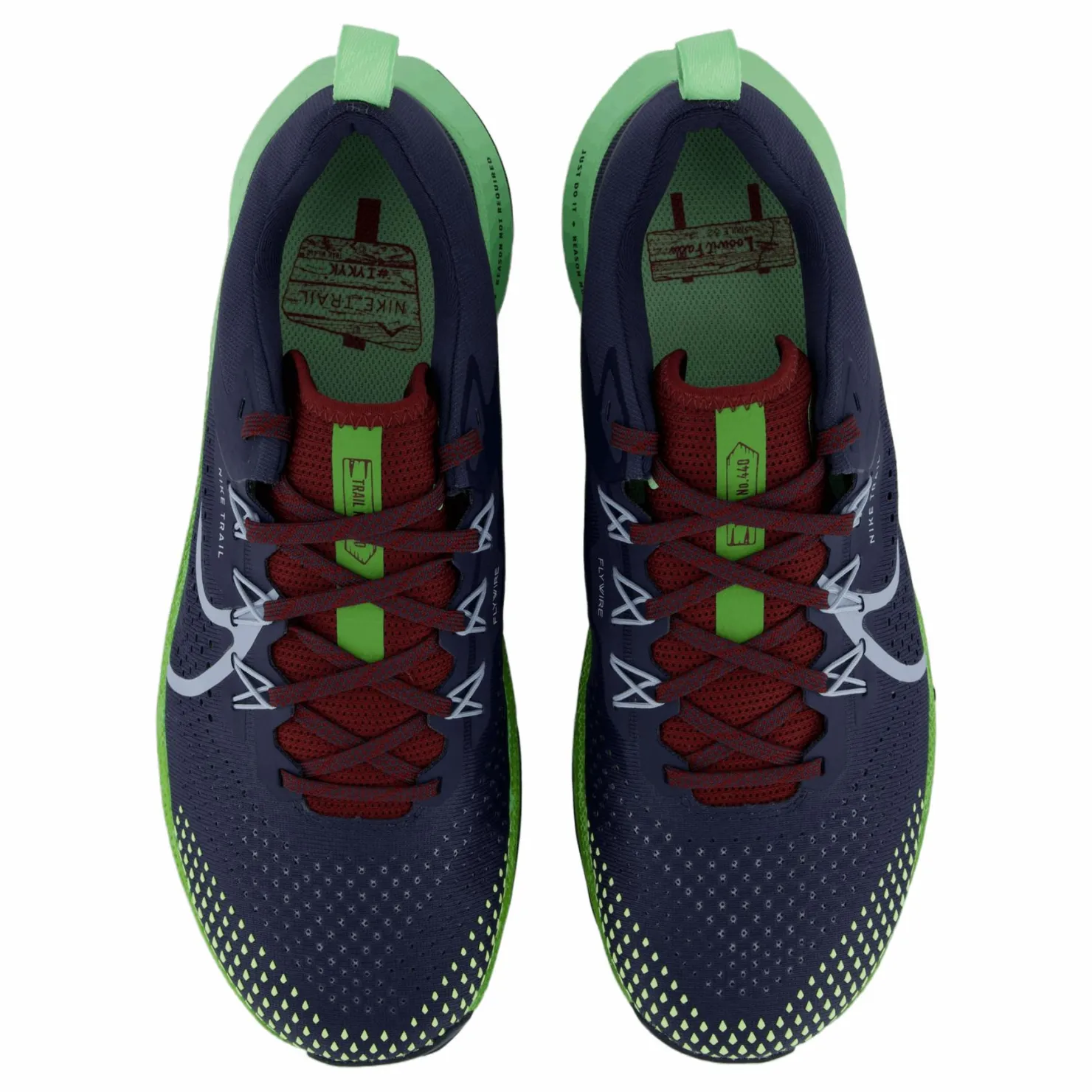 Nike Pegasus Trail 4 Men's Tra Thunder Blue/lt Armory Blue-ch Flerfärgad Outlet