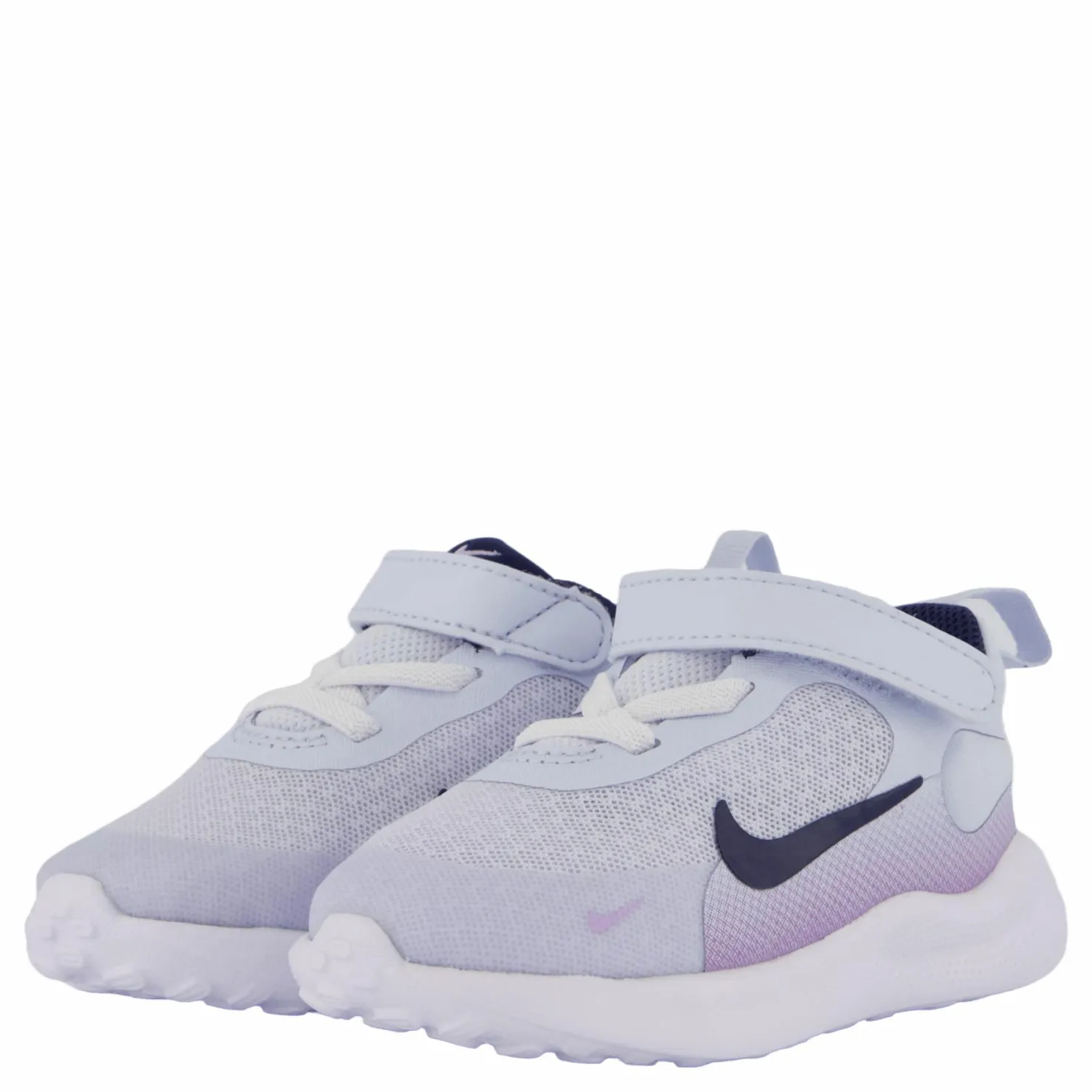 Nike Revolution 7 Baby/toddler Football Grey/midnight Navy-li Blå och Grå Outlet