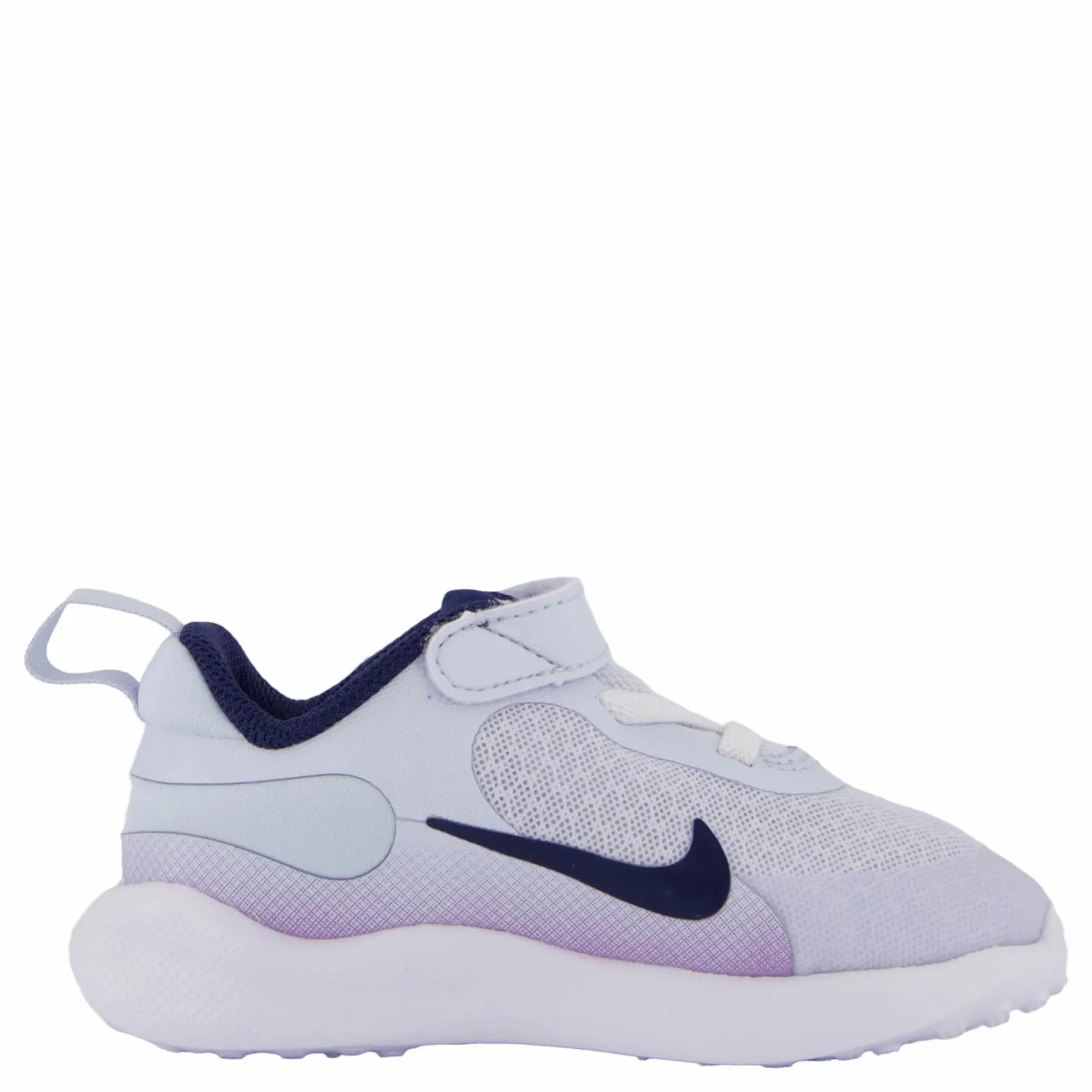 Nike Revolution 7 Baby/toddler Football Grey/midnight Navy-li Blå och Grå Outlet