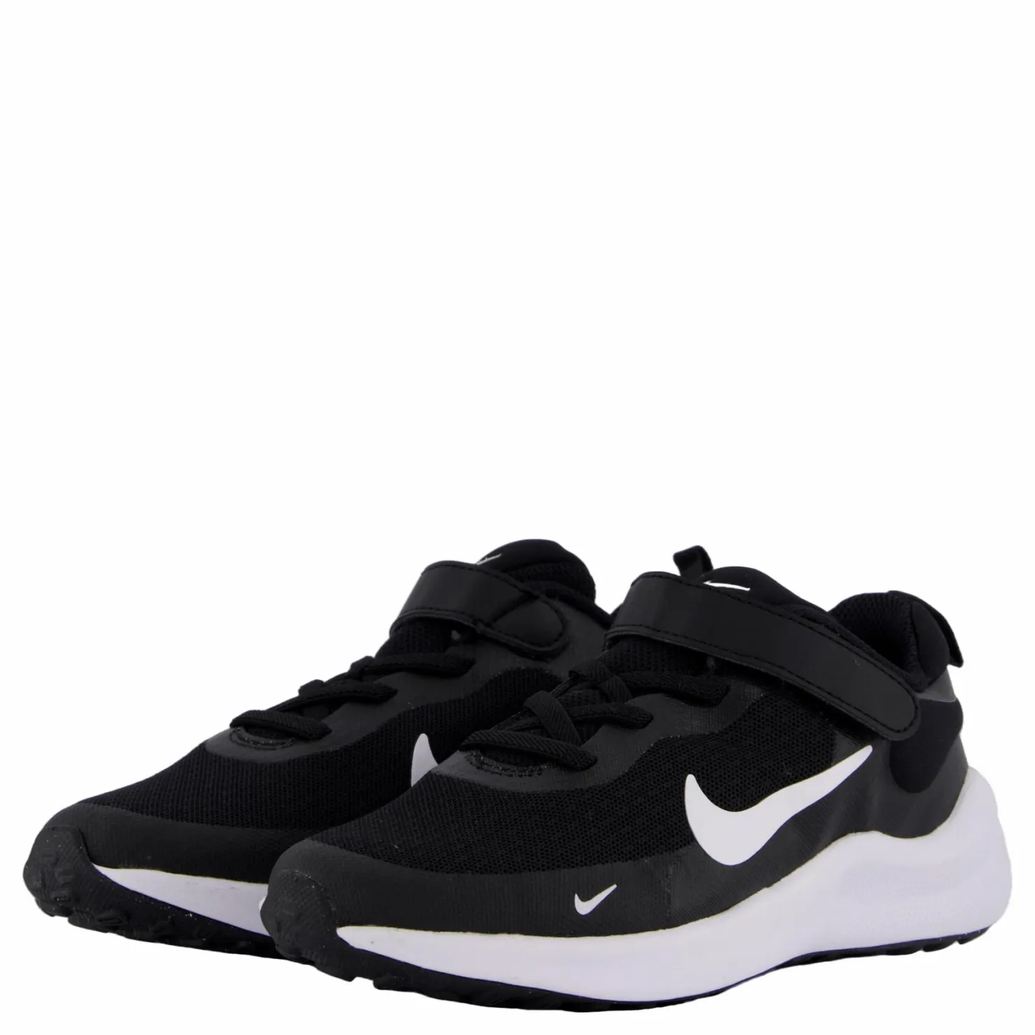 Nike Revolution 7 (psv) Black/white-white Svart Hot