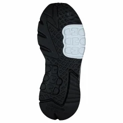 adidas Originals Nite Jogger Core Black / Core Black / Cloud White Svart Clearance