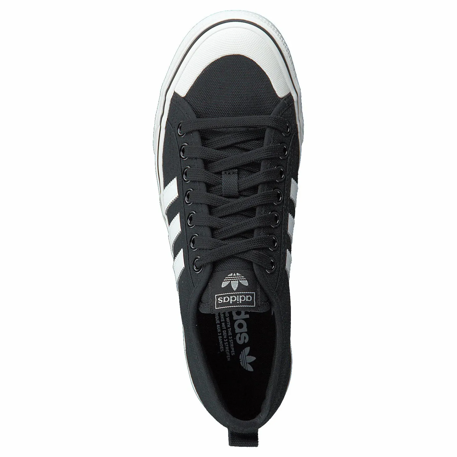adidas Originals Nizza Cblack/ftwwht/crywht Svart Best