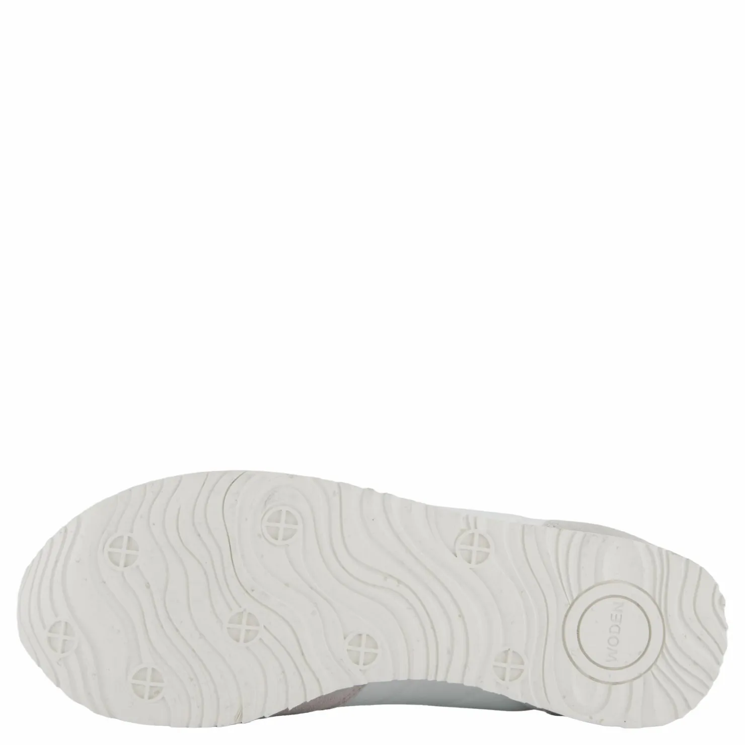 Woden Nora Iii Leather 511 Blanc De Blanc Grå