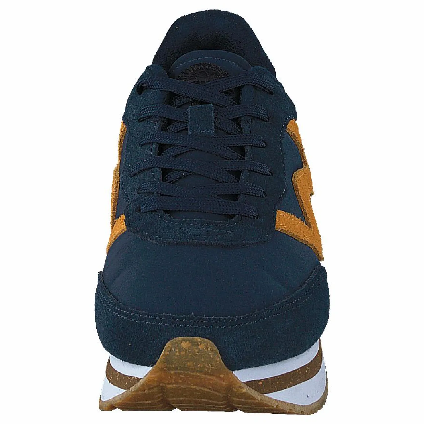 Woden Olivia Plateau Ii Navy/autumn Blaze Blå Best