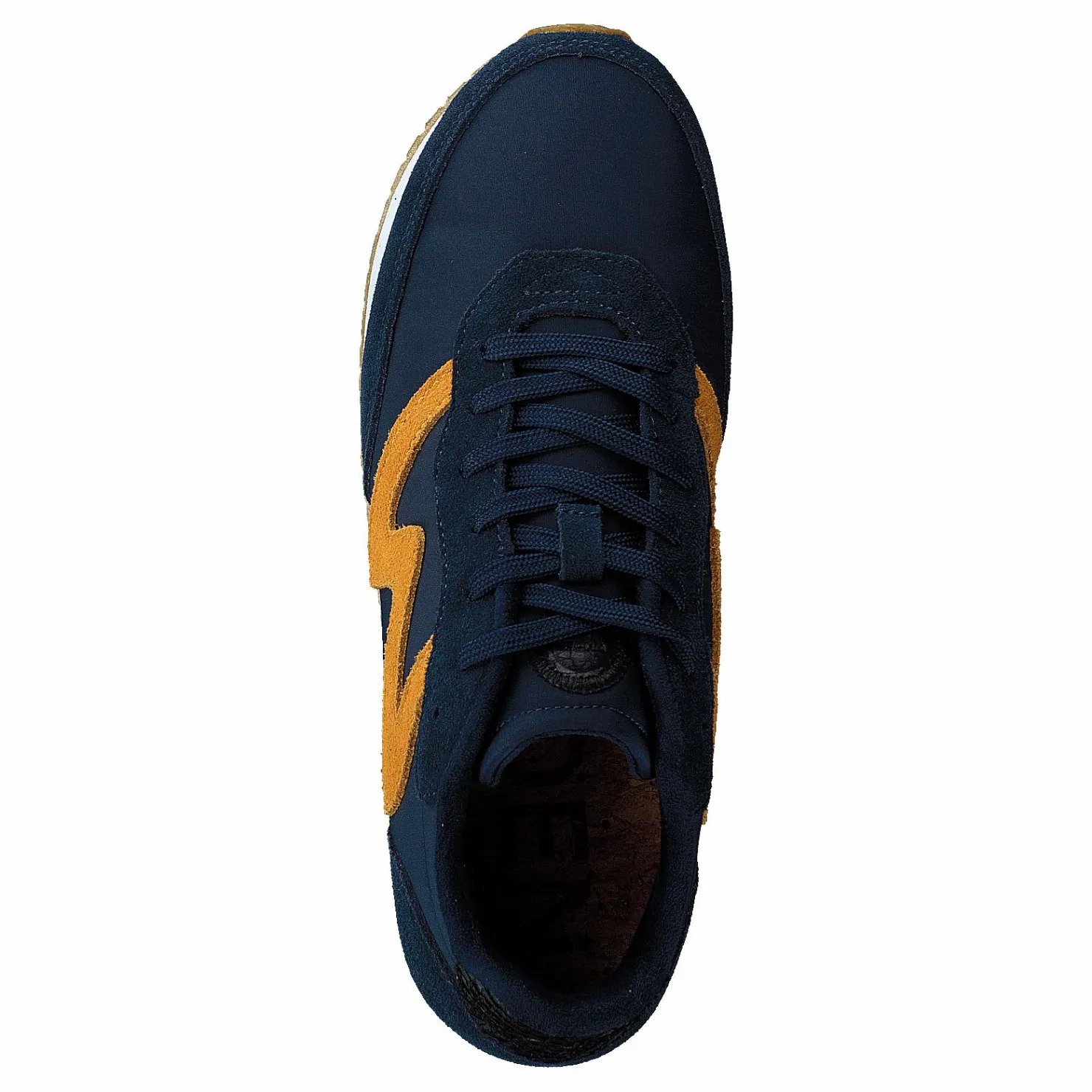 Woden Olivia Plateau Ii Navy/autumn Blaze Blå Best
