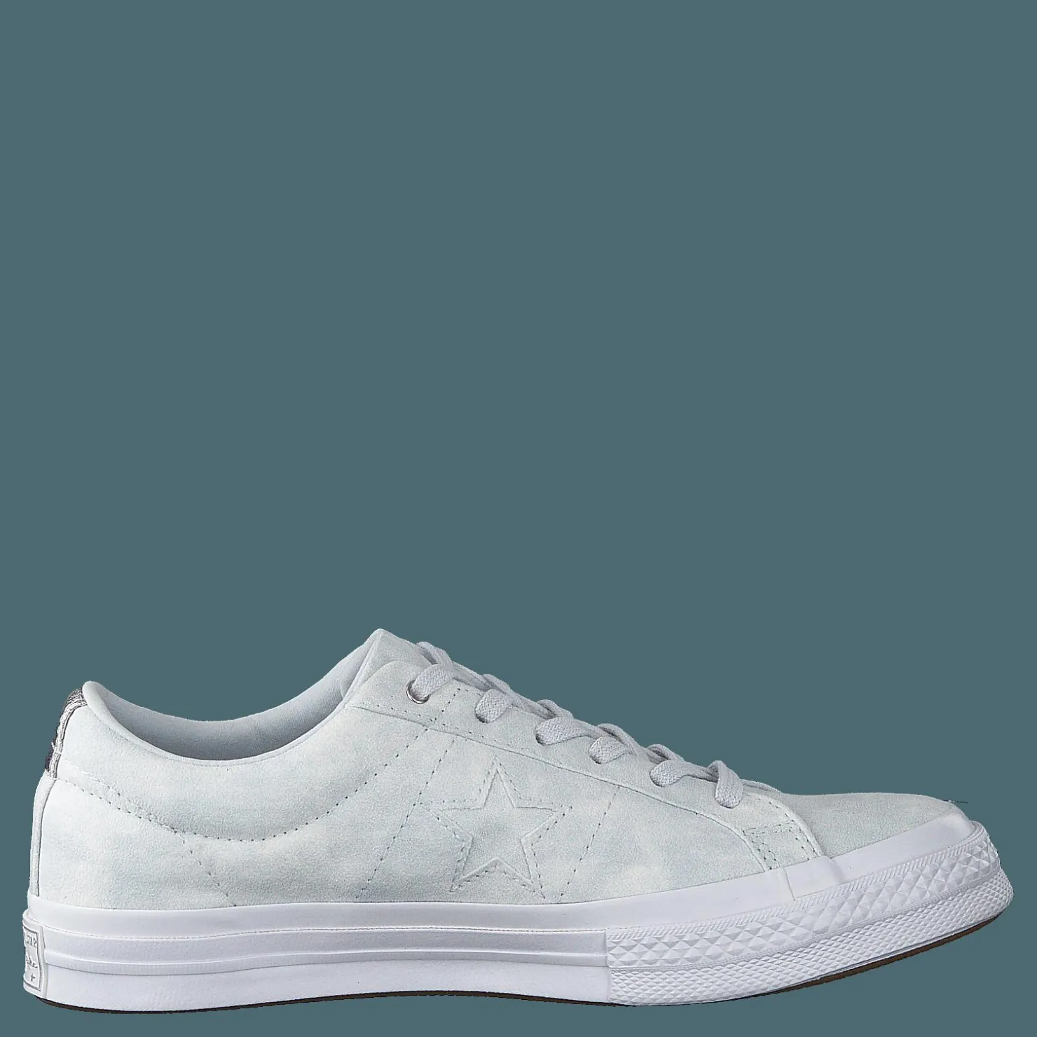 Converse One Star Pure Platinum/white Guld och Vit Clearance