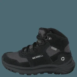 Merrell Ontario Mid Waterproof Black Svart Best