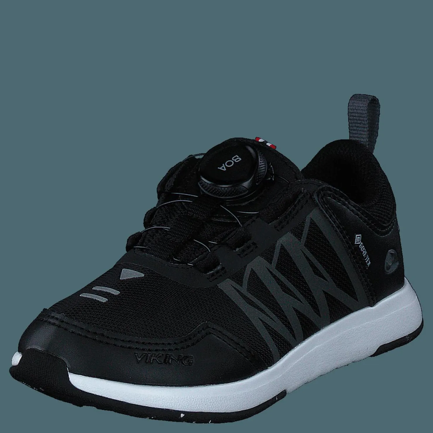 Viking Oppsal Low Gtx Boa R Black/charcoal Svart Online