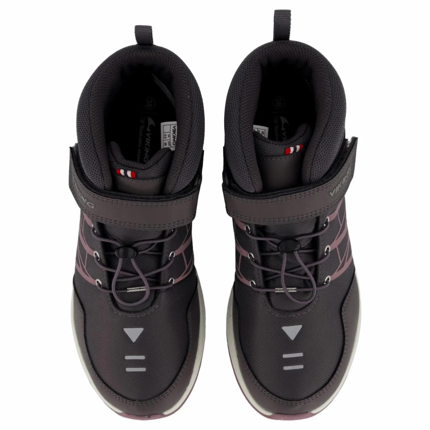 Viking Oppsal Reflex Mid Gtx 1v Sl Charcoal/dusty Pink Rosa Outlet