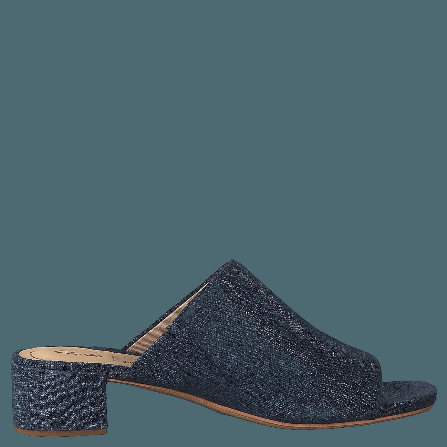 Clarks Orabella Daisy Navy Interest Blå Hot