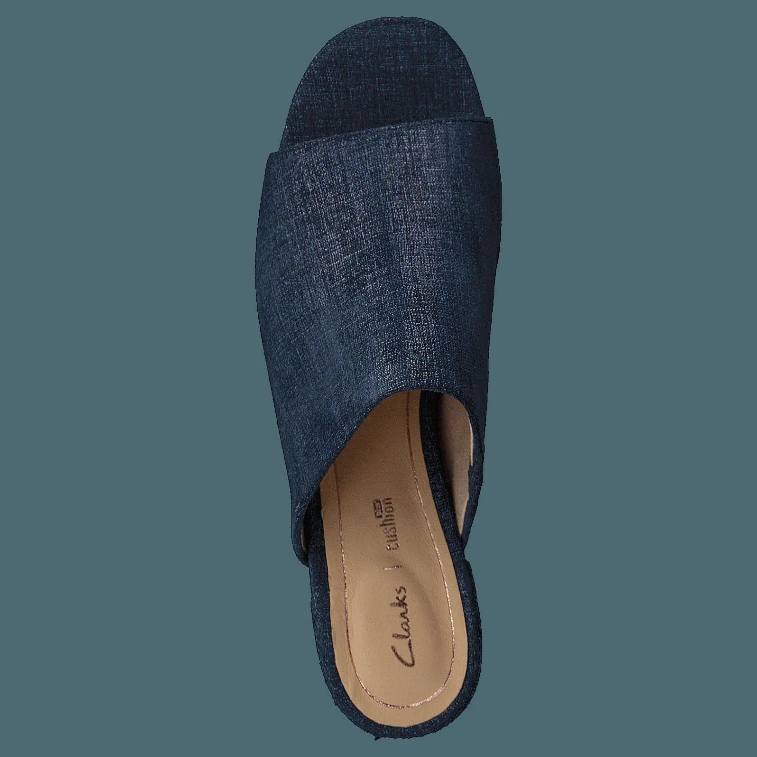 Clarks Orabella Daisy Navy Interest Blå Hot
