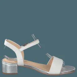 Clarks Orabella Iris White Combi Leather Grå Clearance