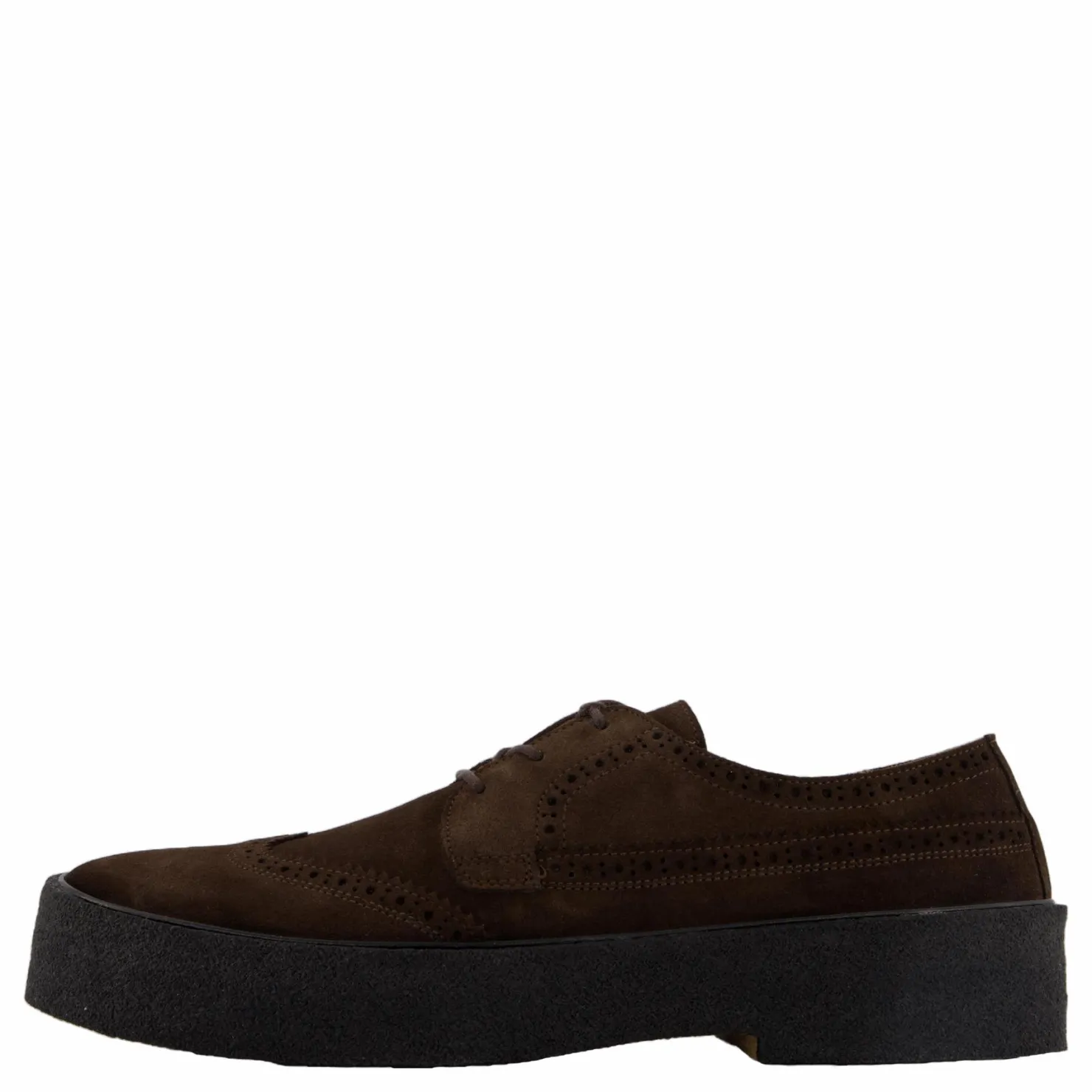 Playboy Footwear Org.22 Dk. Brown Suede Brun Clearance