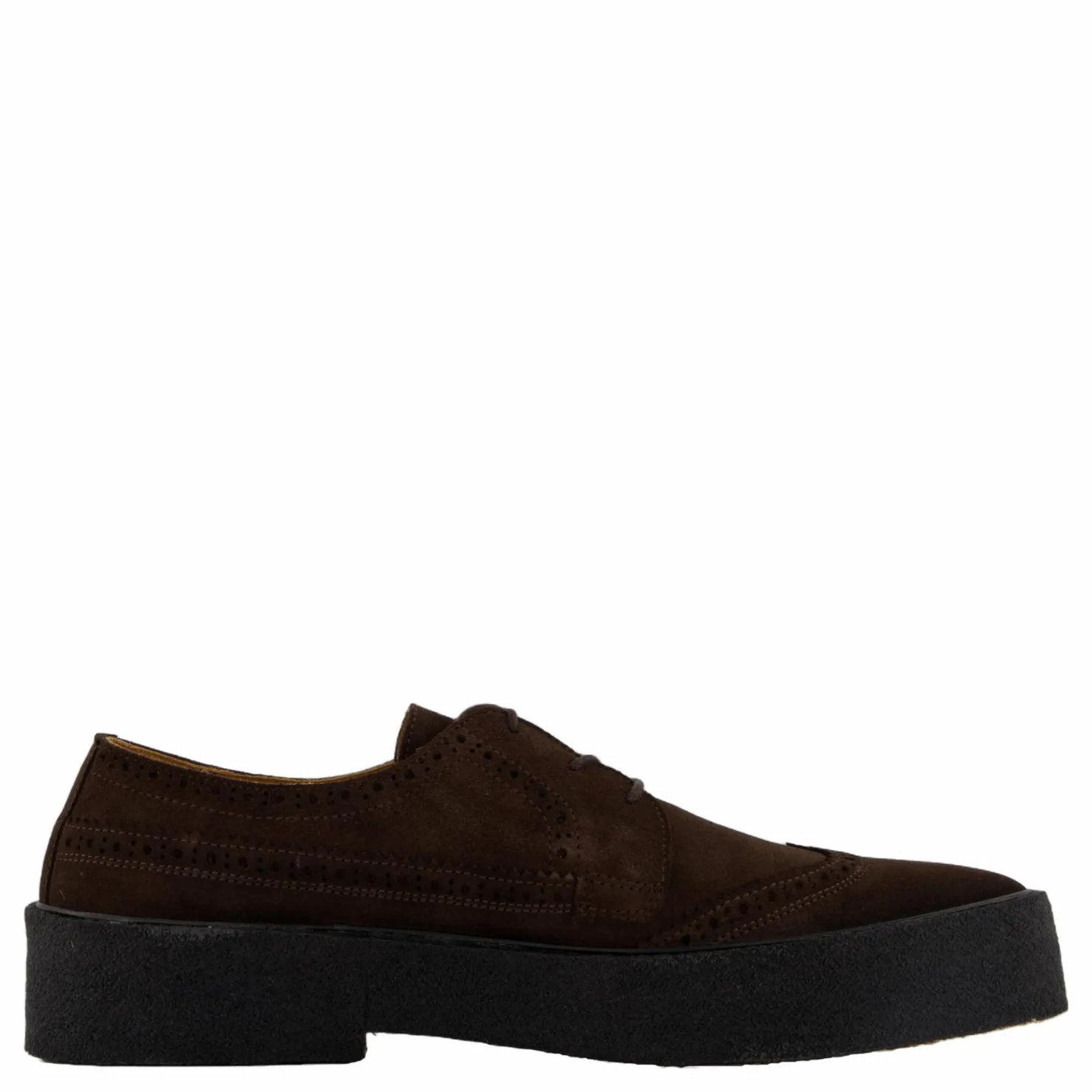 Playboy Footwear Org.22 Dk. Brown Suede Brun Clearance