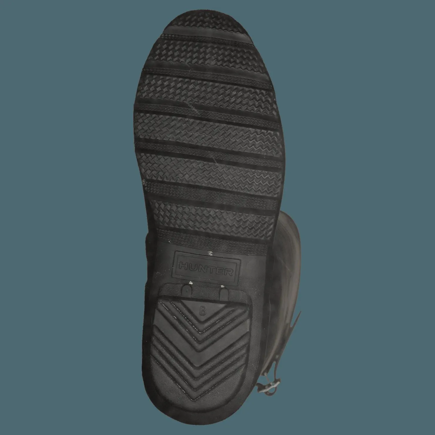 Hunter Original Back Adjust Black Svart Discount