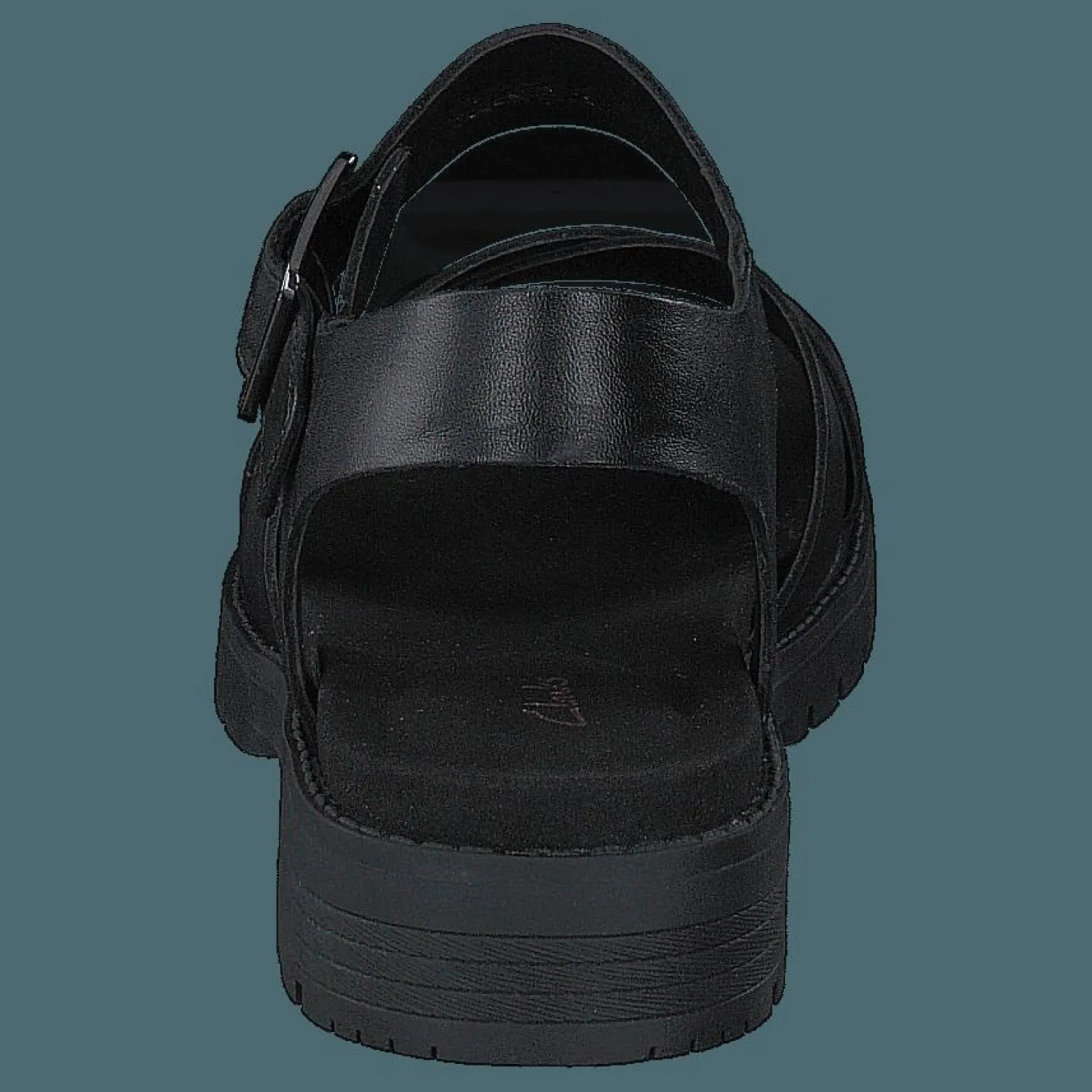 Clarks Orinoco Strap Black Leather Svart Outlet