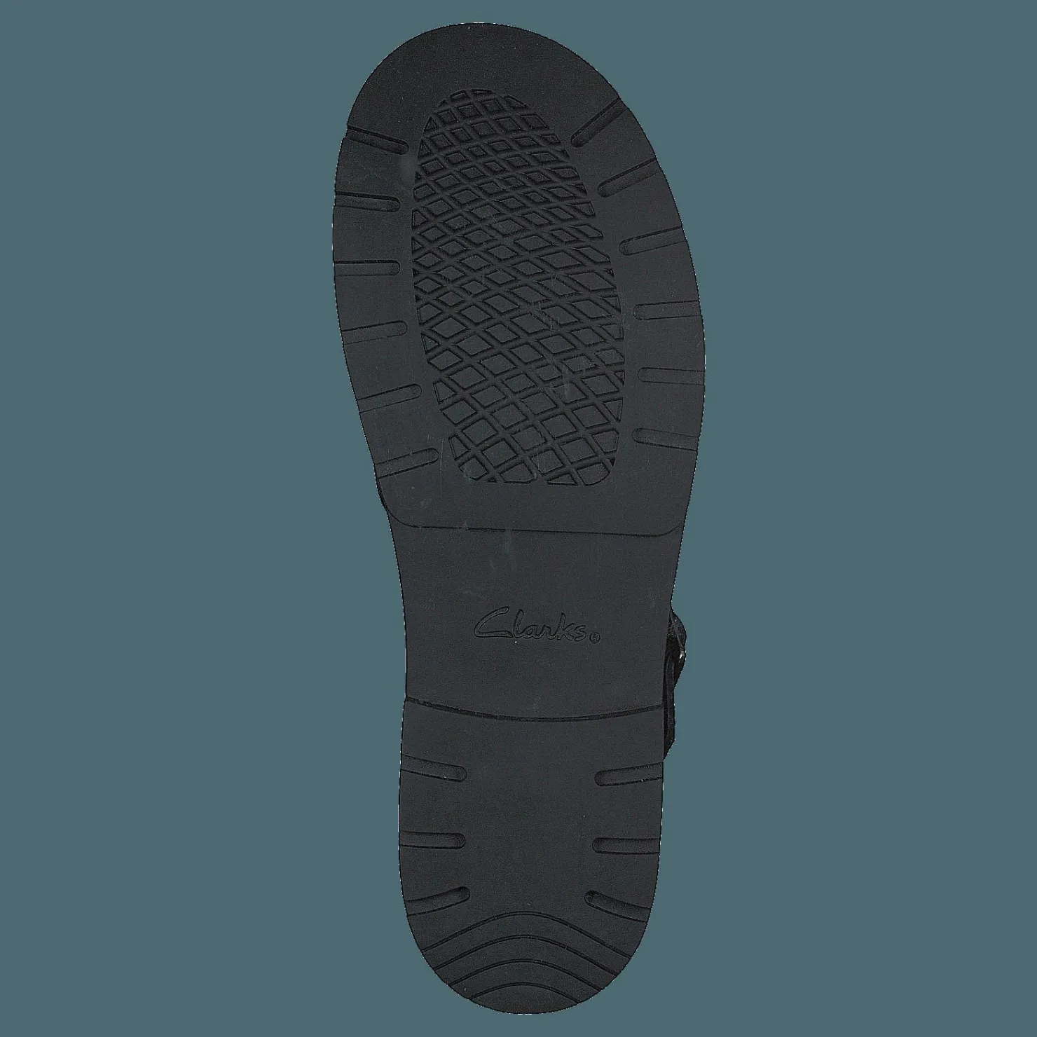 Clarks Orinoco Strap Black Leather Svart Outlet