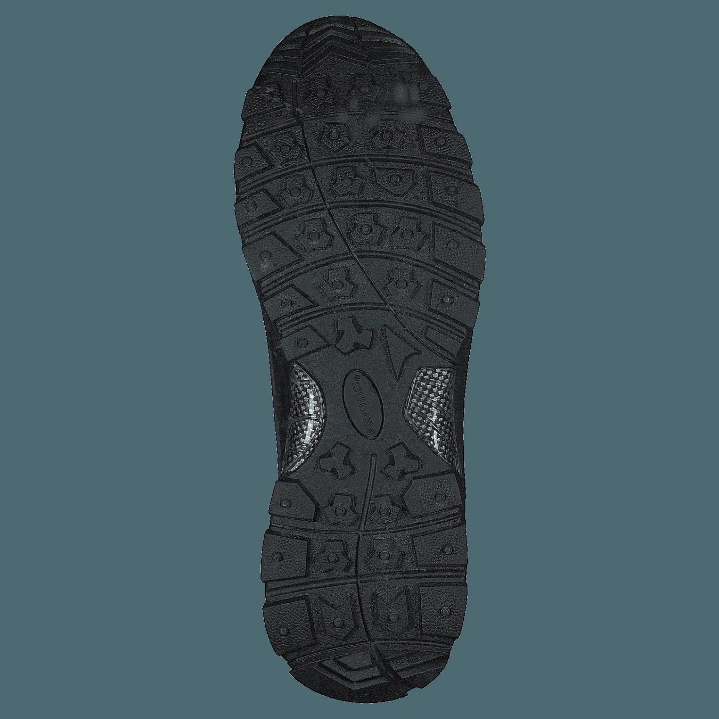 Eskimo Oval Studs Black Svart Outlet